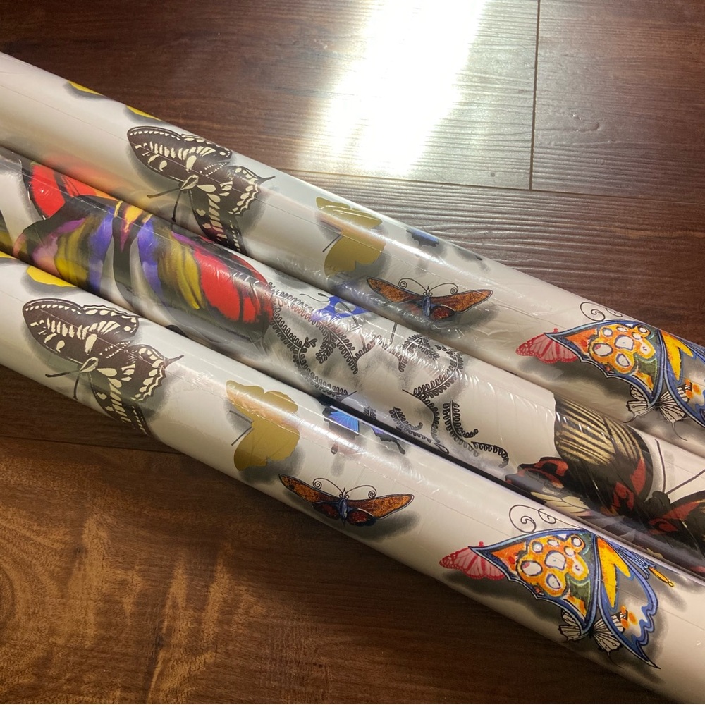 NEW Christian Lacroix Butterly Parade Wallpaper (3 rolls) - Picture 6 of 9